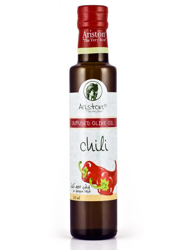 Инфузирано маслиново масло Ariston с Чили